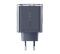 Wall charger Acefast A45, 2x USB-C, 1xUSB-A, 65W PD (grey)