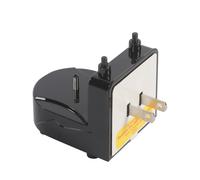 Wall Charger for Bitvae/7am2m/Seago/Fairywill Electric Toothbrush, Replacement Wall Charger Base for DC USB Electric Toothbrush (black)