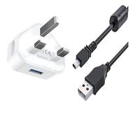 Wall Charger & Power Adaptor USB Data Cable Lead For Leica C-LUX 3