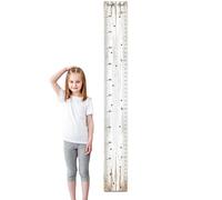 Wall Chart for Large Growth Measuring Ruler, Interactive and Eco-Friendly Height Monitor for Boys and Girls, Ideal for Bedrooms, Classrooms, A