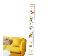 Wall Chart | Growth Measurement Chart - Hanging Room Decorations for Girls Boys Kids Room Playroom Bedroom Tape Measure