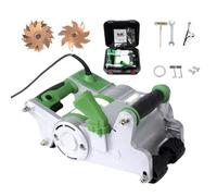 Wall Chaser 1100W Dual-Blade Concrete & Brick Groove Cutter with Adjustable Depth 0-30mm for Chasing Walls, Electrical Conduits & Plumbing