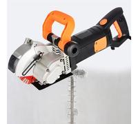 Wall Chaser Cutting Machine, Wall Concrete Grooving Cutting, with Water Line Dust Port (Slotting Machine) for Brick Granite Marble Concrete