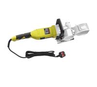 Wall Chaser, Electric Wall Slotting Machine Grooving Cutter with Dust Extractor Adapter, 5-Blade Concrete Brick Groove Cutting Tool for Renovation DIY Building Installation, Adjustable Depth & Width