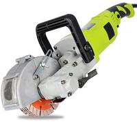 Wall Chaser Groove Electric Cutting Machine - 120mm Saw Blade - Professional Wall Slotter Machine for Wall and Floor Cutting - High-Precision Slotting Tool - for DIY Projects, Home Improvement