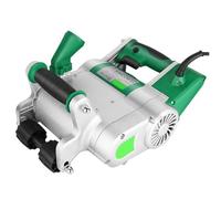 Wall Chaser with 1100w Motor,Dust-Free Grooving Tool,Adjustable Depth,Hangable,Carry Box,25mm+35mm