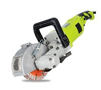 Wall Chaser with Dust Extractor 4000W 5 Blades Electric Wall Chaser with Adjustable Cutting Depth & Width for Brick Marble and Floors