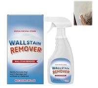 Wall Cleaner For Painted Walls,Wall Stain Remover,W-all Cleaner Spray,Powerful M-Old Remover,Graffiti R-emover & Ink R-emover,Multi-Surface Cleaning Solution For Bathroom & Home,Fast-Acting,120ml