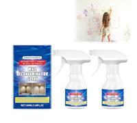 Wall Cleaner Wall Stain Remover Spray All Purpose Household Cleaner Spray, Painted Wall Cleaning Spray for Dirty Marks, Messes and Stains of Wall, 2pcs