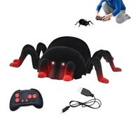 Wall Climbing Gecko Spiders,Realistic Lizard Wall Climbing Toy, Rechargeable Remote Control Robot Kids Toys,Floor Ceiling Crawling Electric Spider Rc Car Toys for Girl Boy (A01)