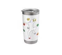 Wall Climbing Girl Silhouette Boulder Bouldering Climber Stainless Steel Insulated Tumbler