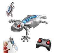 Wall Climbing Lizard, 2026 Upgraded Wall Climbing Gecko, Walls Crawler Robot Gecko Remote Control, Floor Ceiling Crawling Electric Lizard Rc Car Toy, Fun and Cool Kids Toys, for 3+ Ages Kids