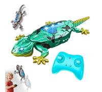 Wall Climbing Lizard, Wall Climbing Gecko, 2026 Upgraded Walls Crawler Robot Gecko Remote Control, Floor Ceiling Crawling Electric Lizard Rc Car Toy, Fun and Cool Kids Toys, for 3+ Ages Kids