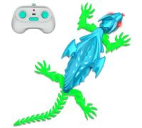 Wall Climbing Lizard,Wall Crawler Robot Gecko Remote Control,Floor Ceiling Crawling Electric Lizard Rc Car Toy,Cool Kids Toys,Christmas Birthday Gifts for 3 4 5 6 7 8+ Year Old Boys Girls Teens Blue
