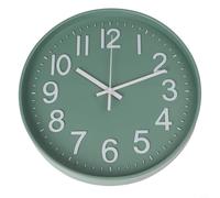 Wall Clock 30 cm Silent Non-Ticking Quartz Clock for Living Room, Bedroom, Kitchen Office - ABS Resin with Clear Glass Face and Large 3D