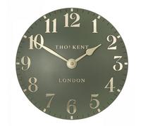 Wall Clock: 30Cm Thomas Kent Wall Clock, Lichen Green