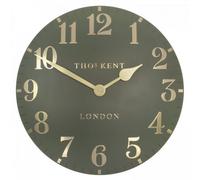 Wall Clock: 51Cm Thomas Kent Wall Clock, Lichen Green