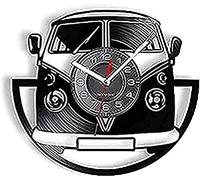 Wall Clock Battery Operated Silent Non-Ticking 12 Inch Vinyl Clock LED Wall Clock 12 Inch Decorative Wall Clock