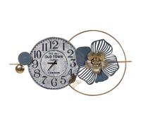Wall Clock BERKERIUM 90 cm Metal Blue
