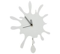 Wall Clock FULLY Engineered Wood White