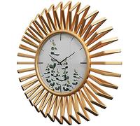 Wall Clock Golden Mute Silence Wall Clock,Creative Metal Star Shaped Quartz Modern Personality,Living Room,Bedroom,Restaurant,Kitchen,60cm/23.6'' Art Home Decor Silent Wall Clocks