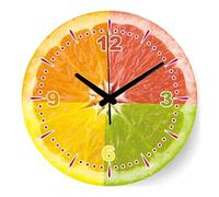 Wall Clock Grande horloge murale muette Salon tenture murale décoration horloge muette horloge murale décoration de la Maison (Color : B Size : 14 inches) (C 14 inches)