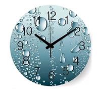 Wall Clock Grande horloge murale muette Salon tenture murale décoration horloge muette horloge murale décoration de la Maison (Color : A Size : 16 inches) (B 16 inches)