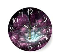 Wall Clock Grande horloge murale muette Salon tenture murale décoration horloge muette horloge murale décoration de la Maison (Color : A Size : 14 inches) (B 14 inches)