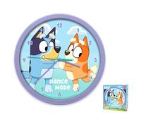 Wall clock Kids Licensing Bluey Violet 25x25 cm