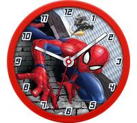 Wall clock Kids Licensing Marvel Spiderman Rouge 25cm