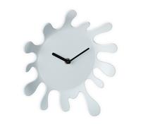 Wall Clock Kitchen Office Living Room Sl esign Art Work Paint Home White
