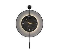 Wall Clock, Large Silent Non Ticking Quartz Battery Operated Round Easy To Read Classroom/Home/School/Office Clock/Round(Diameter60cm)