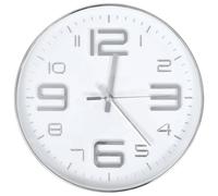 vidaXL Wall Clock Copper Look 30cm Home Office Living Room Timer Decoration