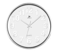 Wall Clock Lowell JUSTAMINUTE, Model 00816B, White, for a Look and