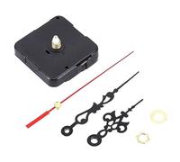 Wall Clock Mechanism Replacement - Large Repair Kit with Hook, High Torque Drive with Reinforced Metal Hand Set & Silent Sweep Movement for DIY Crafts, Restoration and Custom Designs