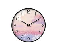 Wall Clock Modern Minimalist Round 10"/12"/14" Indoor Decor Battery Operated Clock