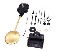 Wall Clock Movement Mechanism with Sweeping Pendulum for Repairing and Replacing Broken Clocks Compatible with Various For DIY Crafts