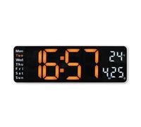 Wall clock num. "Santa Cruz", therm., grd screen, remote control, blc