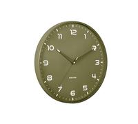 Karlsson Orgullo Wall clock KA6053GR - Unisex - 40 cm - Quartz Green 40 cm
