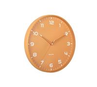 Karlsson Orgullo Wall clock KA6053YE - Unisex - 40 cm - Quartz Orange 40 cm
