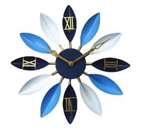 Wall Clock Petal Decorative Wall Clock, Modern Creative Home Decoration, Living Room Iron Wall Clock/C