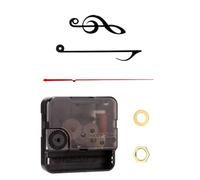 Wall Clock Repair Parts Quiet Quartzs Movement Kits With Fork Hands Easy Installation For Home Office And Public Space Music Note Fork Pencil Hands