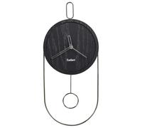 Beliani Wall Clock Sierre 20 Cm Black