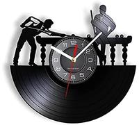 Wall Clock Snooker Room Decor Vinyl Record Clock Man Cave Gift Modern
