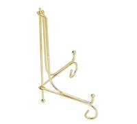 Wall Clock Stand, Fashion Metal Display Rack, Photo Holder Bracket, Round Plate for 10-12 Inch Marble Clocks for Home Office Living Room Study Decoration