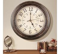 Wall Clock Vintage Wall Clocks for Living Room Accessories, 30CM Silent Wall Clocks Non Ticking Kitchen Clock, Easy to Read Large Wall clock, Accurate Quartz Kitchen Clock, Vintage Bedroom Accessories