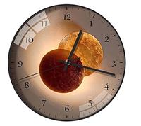 Wall Clock Wall Clock Decorative Round Digital Wall Clock European Style Light Luxury Living Room Home Dining Room Decoration Mute Clock Wall Clocks for Office