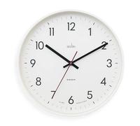 Wall Clock White Acctim Aster Easy Read Modern Round Home Decor Timepiece