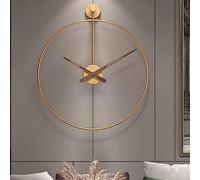 Wall Clock with Pendulum - Modern Silent Timepiece for Home and Office - Unique Decoration for Kitchen and Living Room