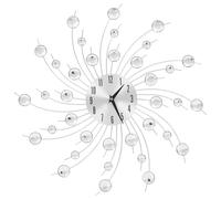 Wall Clock with Quartz Movement Modern Design 50cm Home Timer Decor vidaXL